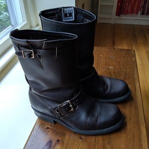 Brown Frye Engineer Boot W8